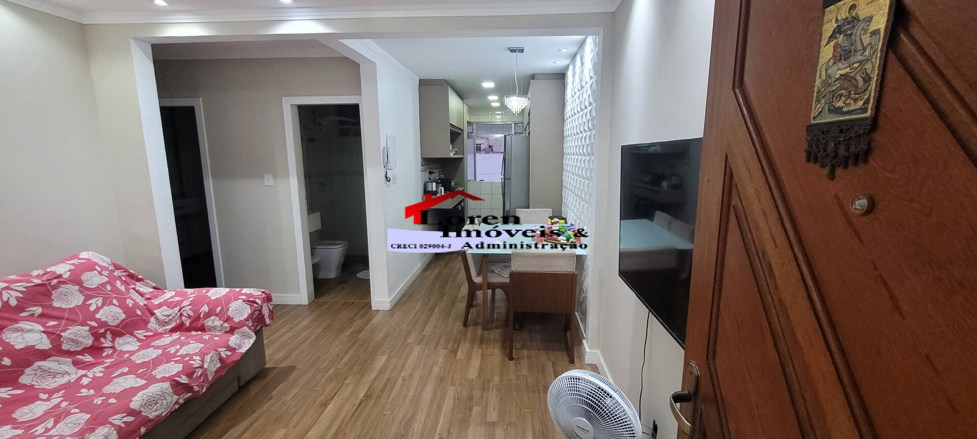 Apartamento à venda com 1 quarto, 56m² - Foto 1